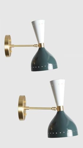 The Nautical Decor Wall Sconce Pair of Wall Fixture Lamps Stilnovo Sputnik Wall Sconce Lights