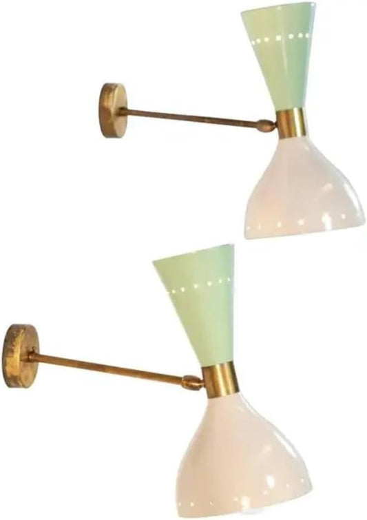 The Nautical Decor Modern Diabolo Sconce Stilnovo Style Wall Light Vanity Light Wall Fixture