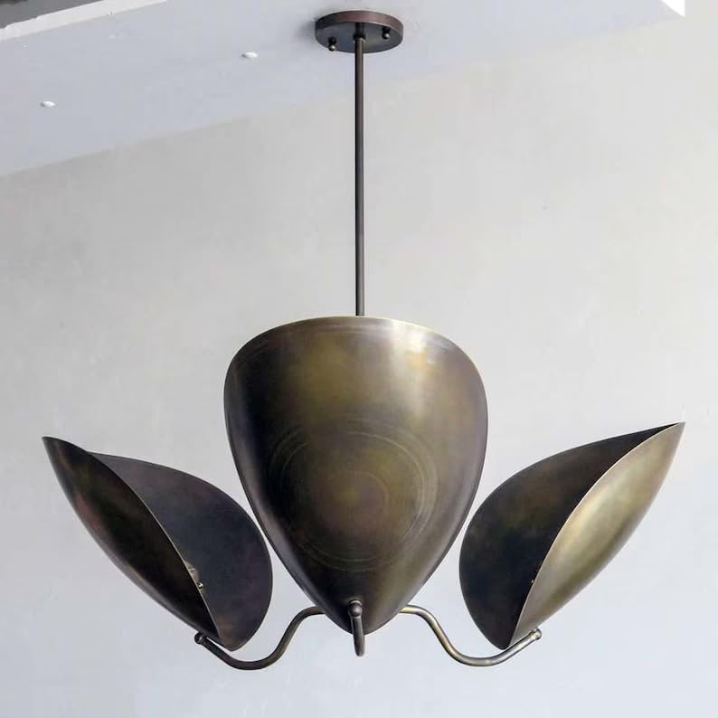 STILNOVOLIGHT Chiton-3 Chandelier Sputnik Light Fixture Mid Century Design Modern Italian