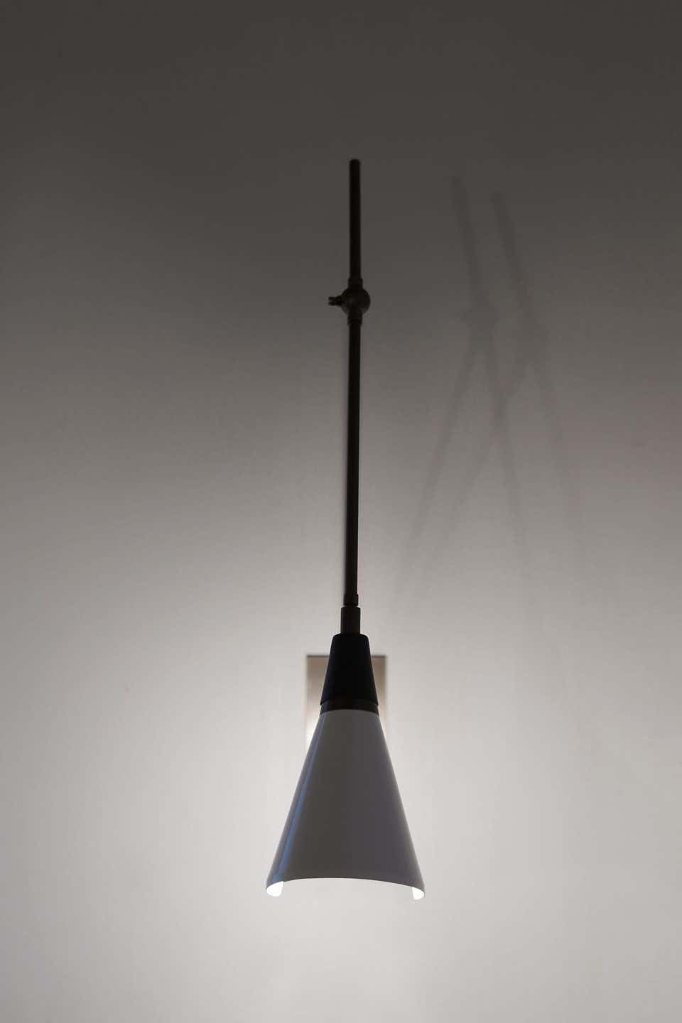 STILNOVOLIGHT Italienische MAGARI Wandlampe aus der Mitte des Jahrhunderts aus den 1950er Jahren